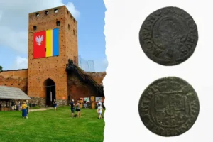 Школяр з Польщі знайшов 400-річну монету часів князя Георгія Вільгельма під час екскурсії в замку Черськ